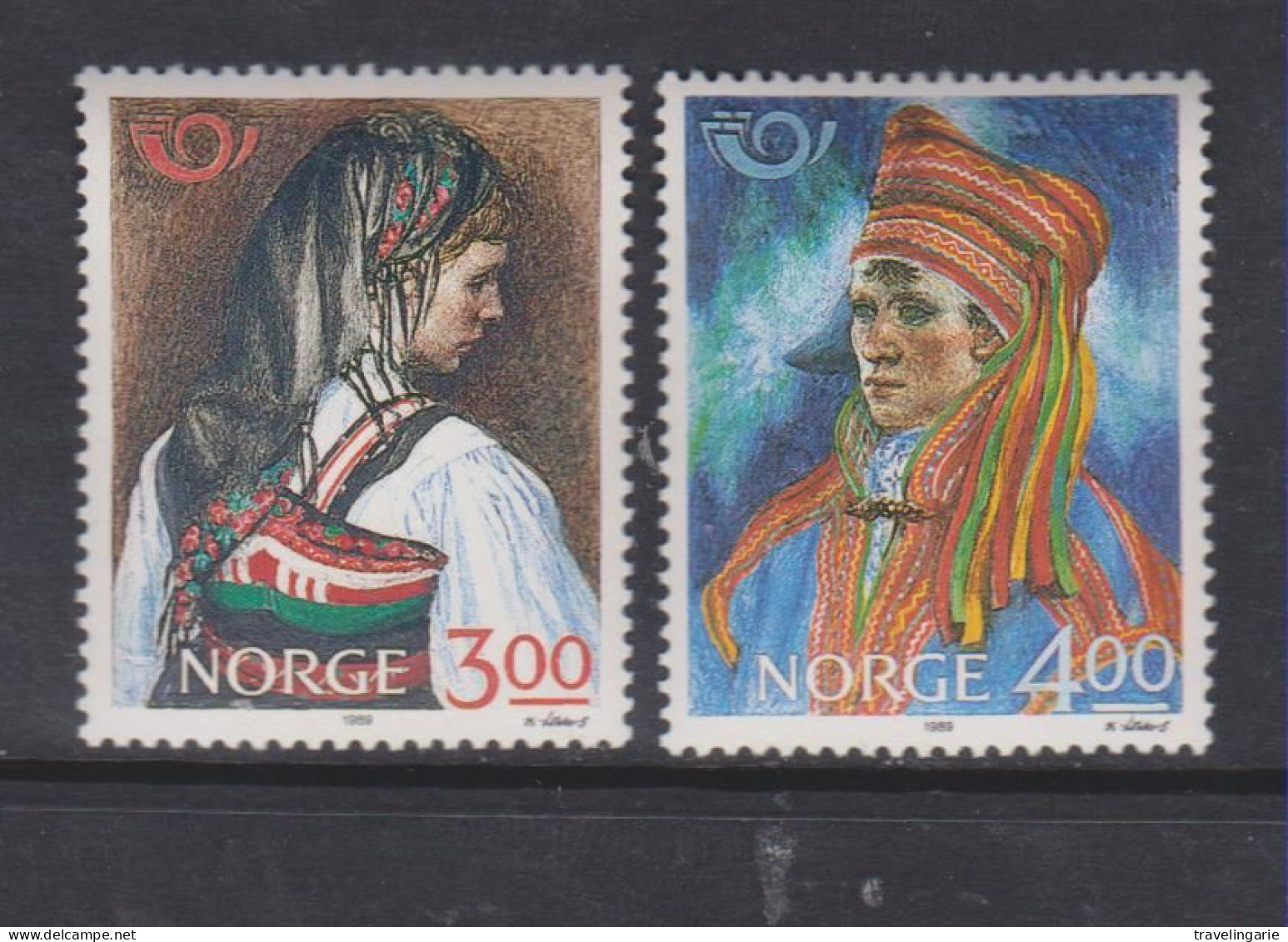 Norway 1989 Norden - Regional Costumes MNH ** - Nuevos