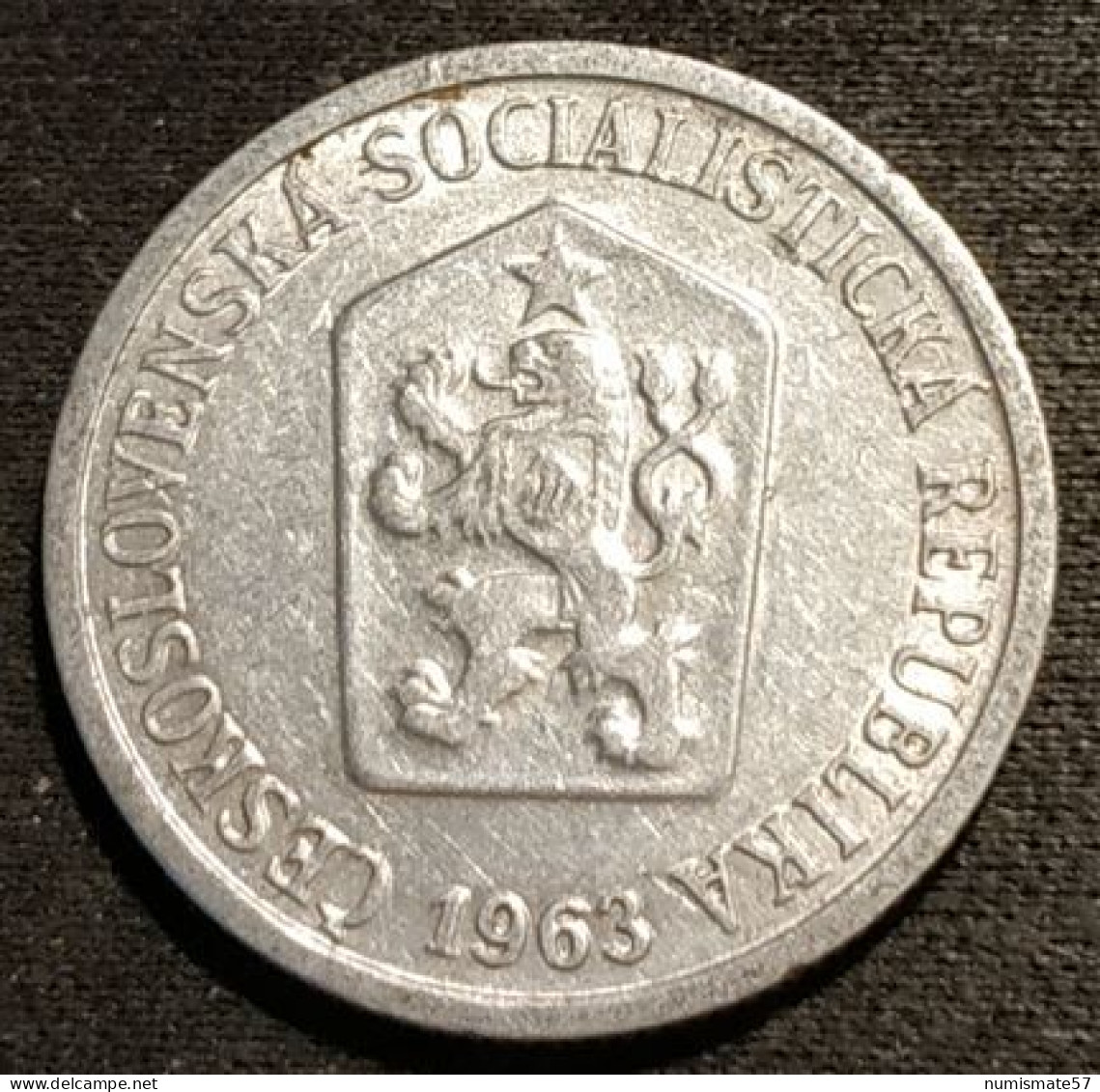 TCHECOSLOVAQUIE - Czechoslovakia - 10 HALERU 1963 - KM 49.1 - Tchécoslovaquie