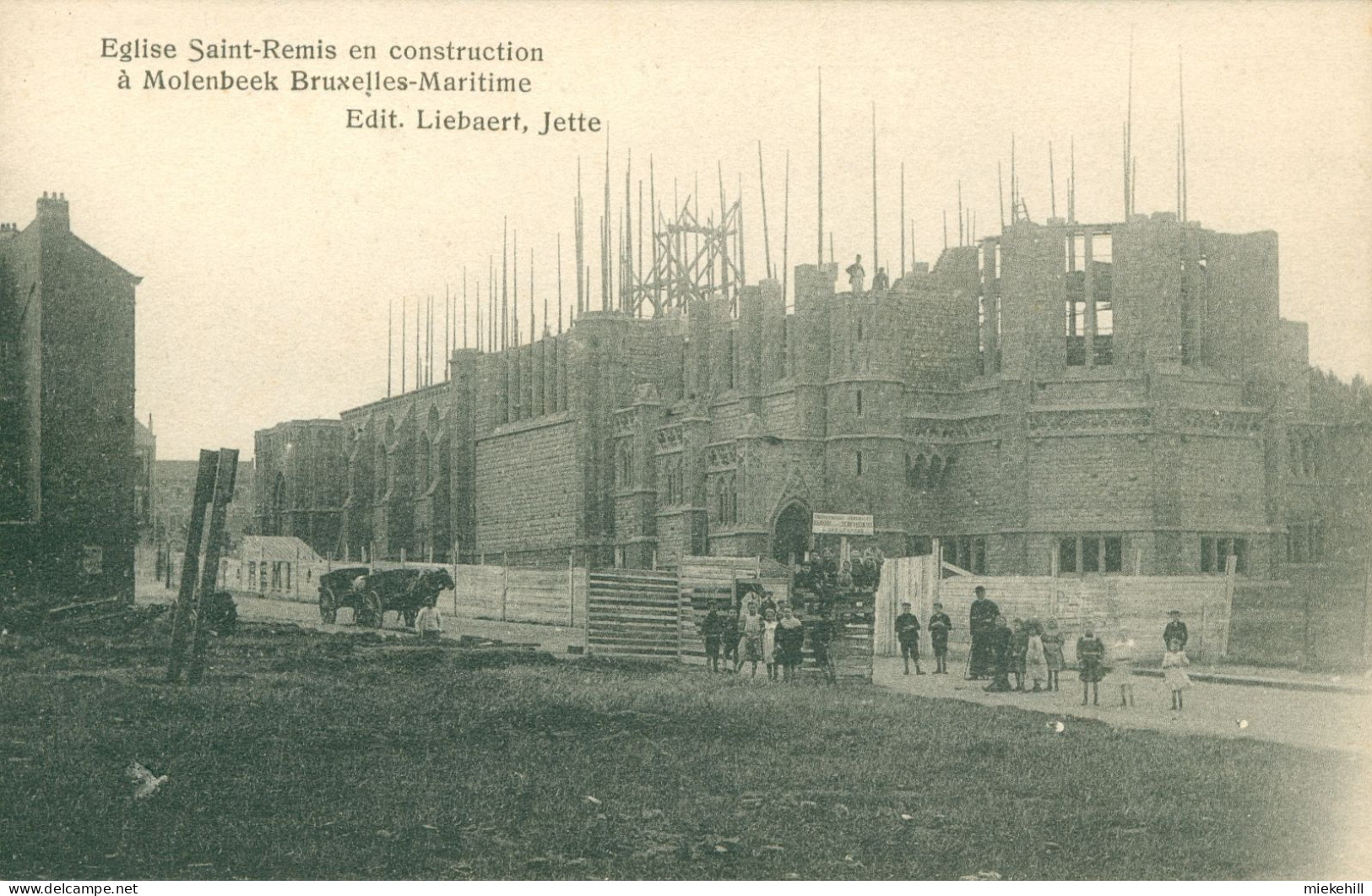 MOLENBEEK-EGLISE SAINT REMI EN CONSTRUCTION - St-Jans-Molenbeek - Molenbeek-St-Jean