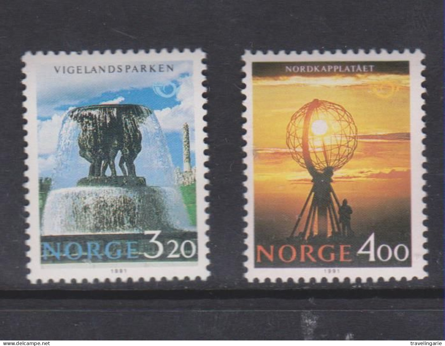 Norway 1991 Norden - Tourism MNH ** - Sculpture