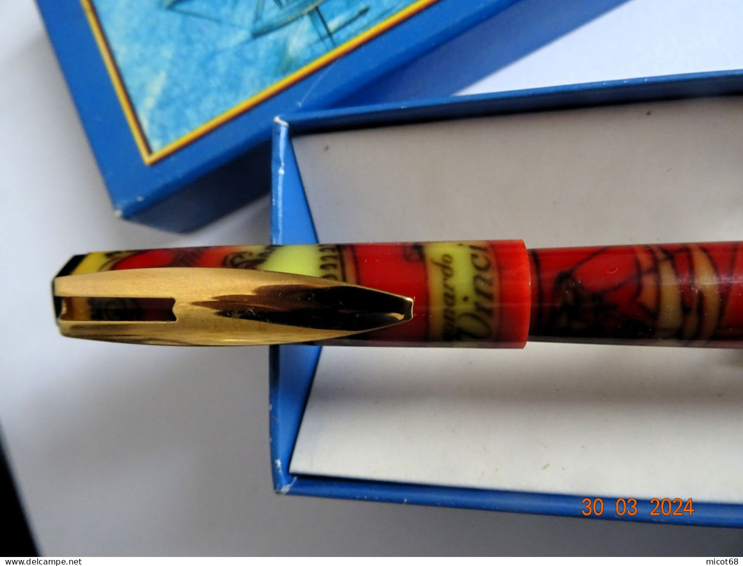 Stylo Plume Waterman  Leonard De Vinci 1990 - Schrijfgerief