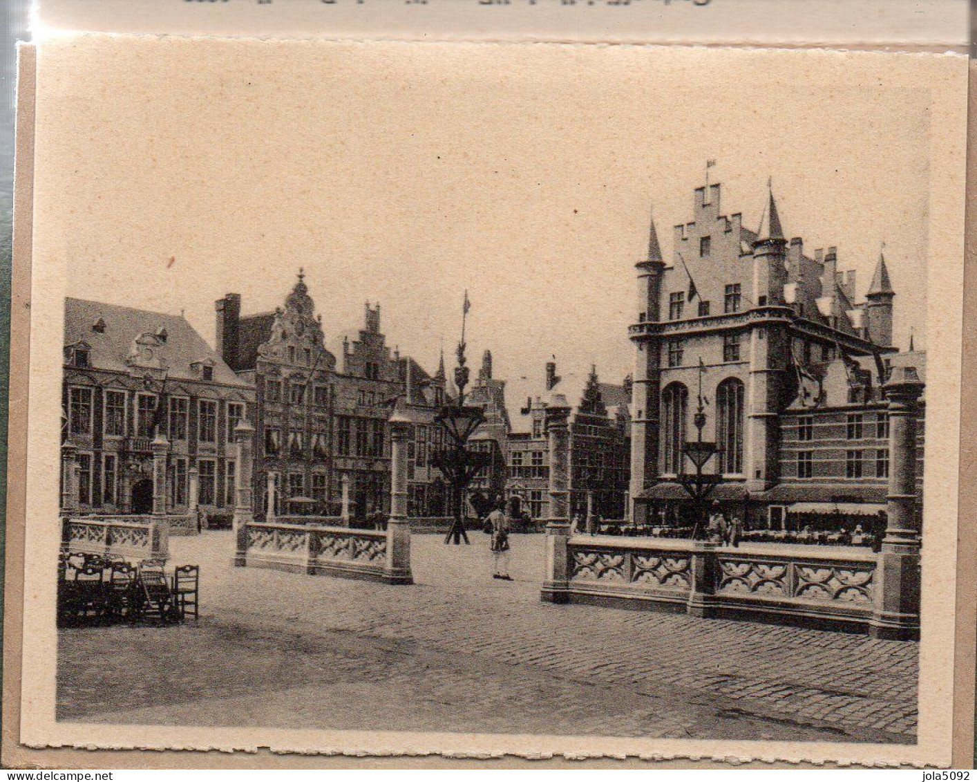 BELGIQUE - Carnet de 9 photos Exposition de BRUXELLES de 1935