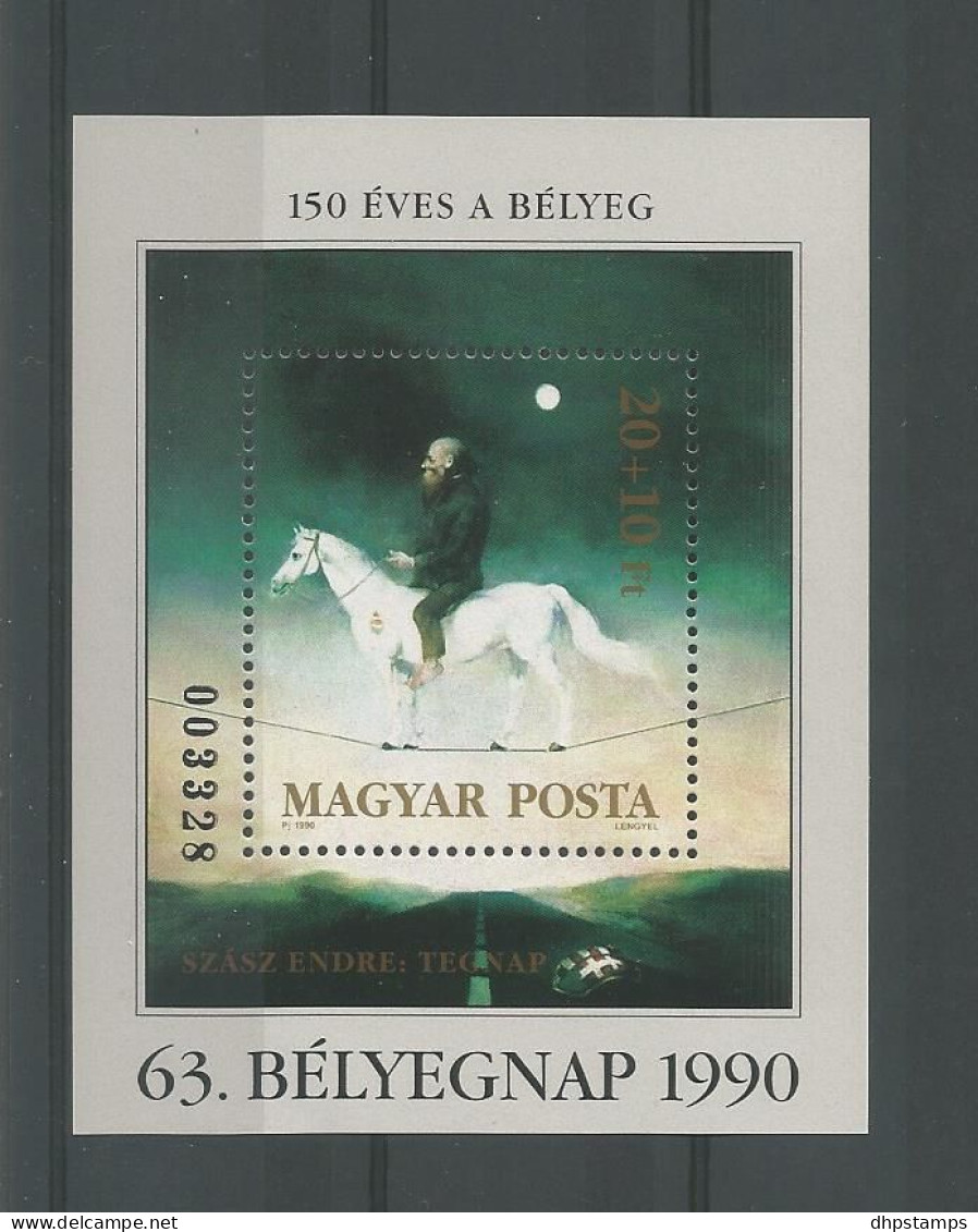 Hungary 1984 Stamp Day Y.T. BF 213 ** - Blocchi & Foglietti