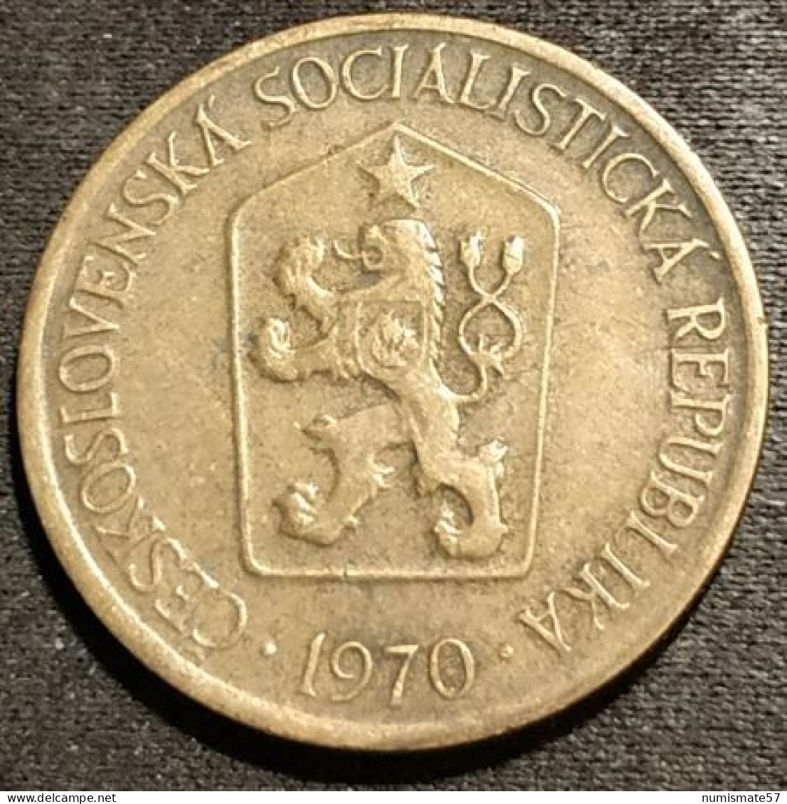 TCHECOSLOVAQUIE - Czechoslovakia - 1 KORUNA 1970 - KM 50 - Tschechoslowakei