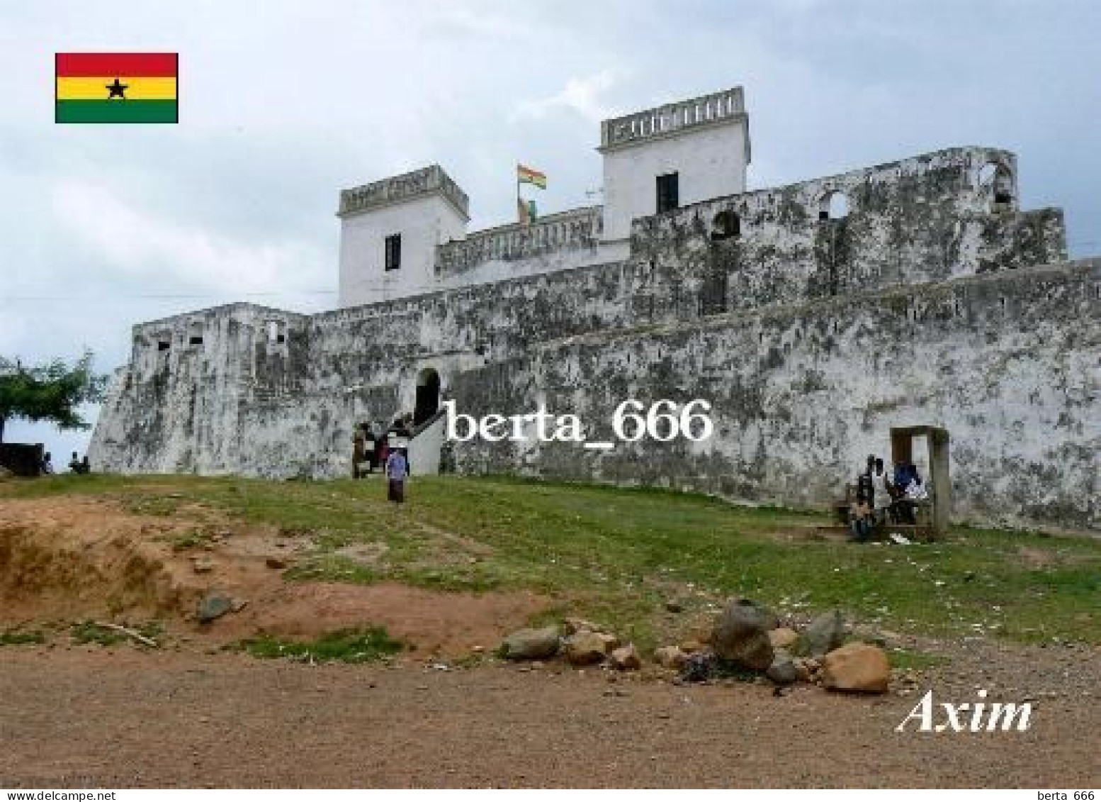 Ghana Axim Castle New Postcard - Ghana - Gold Coast