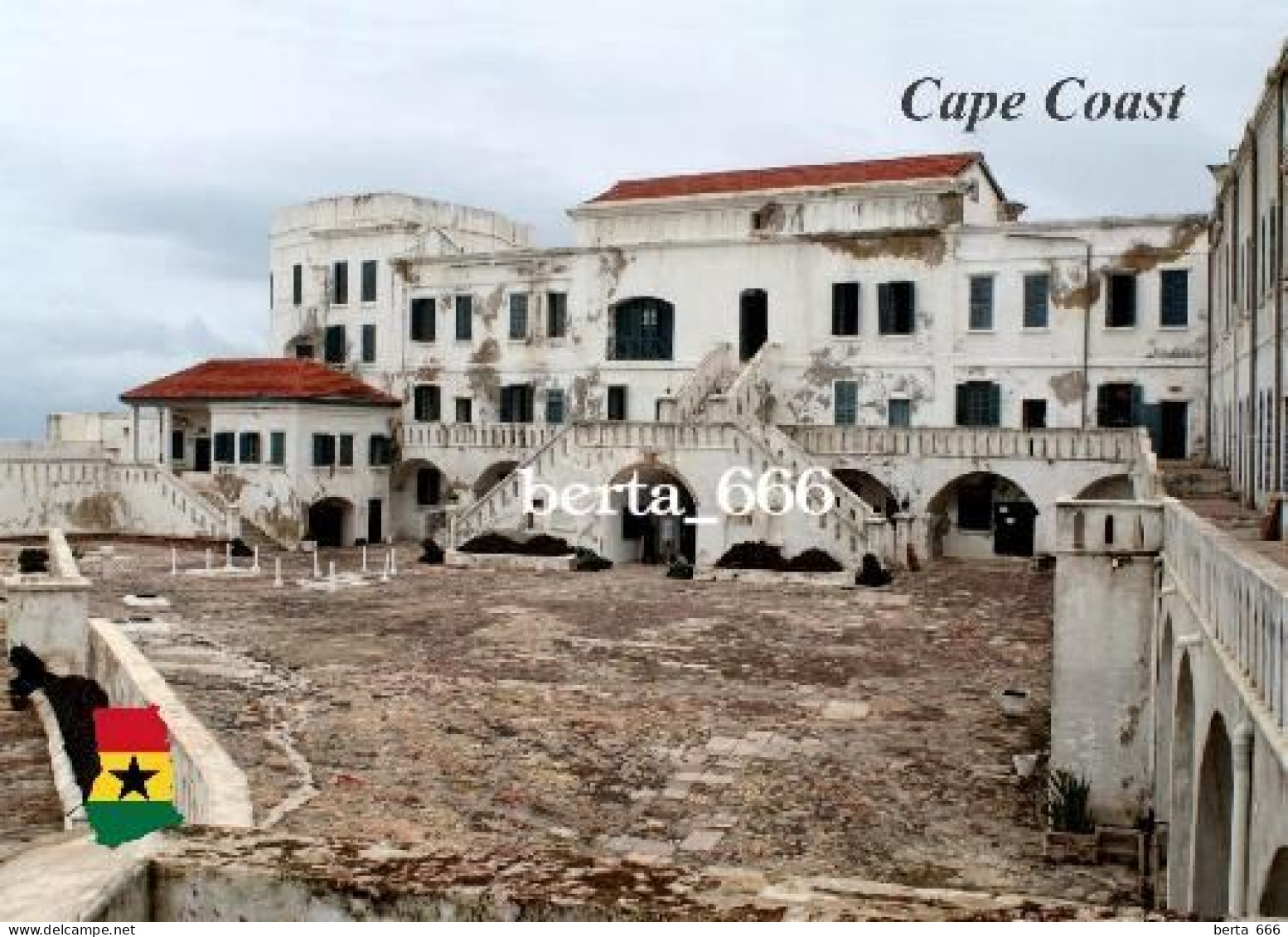 Ghana Cape Coast Castle UNESCO New Postcard - Ghana - Gold Coast