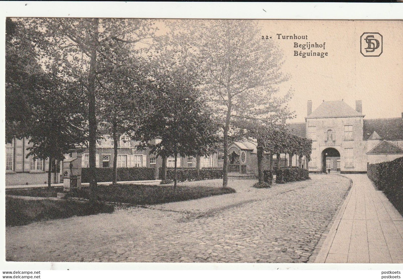 Turnhout, Begijnhof,  2 Scans - Turnhout