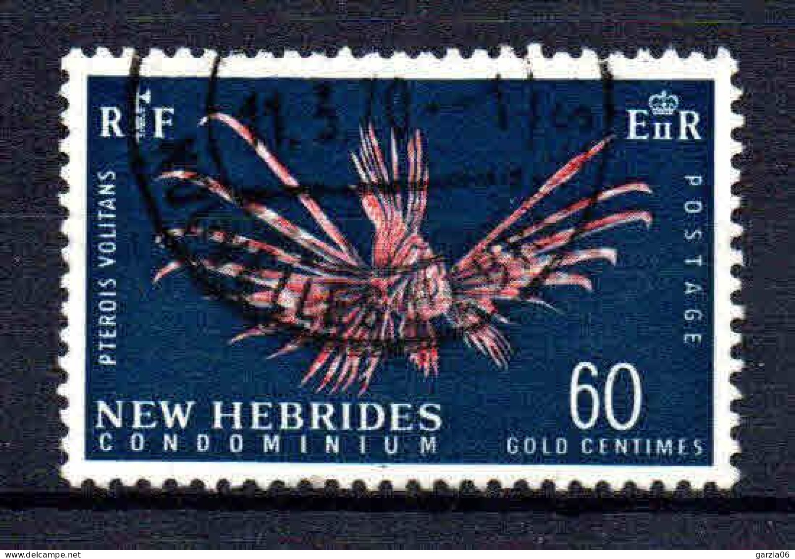 Nouvelles Hébrides - 1967 - Poissons  -- N° 265- Oblit -Used - Usati