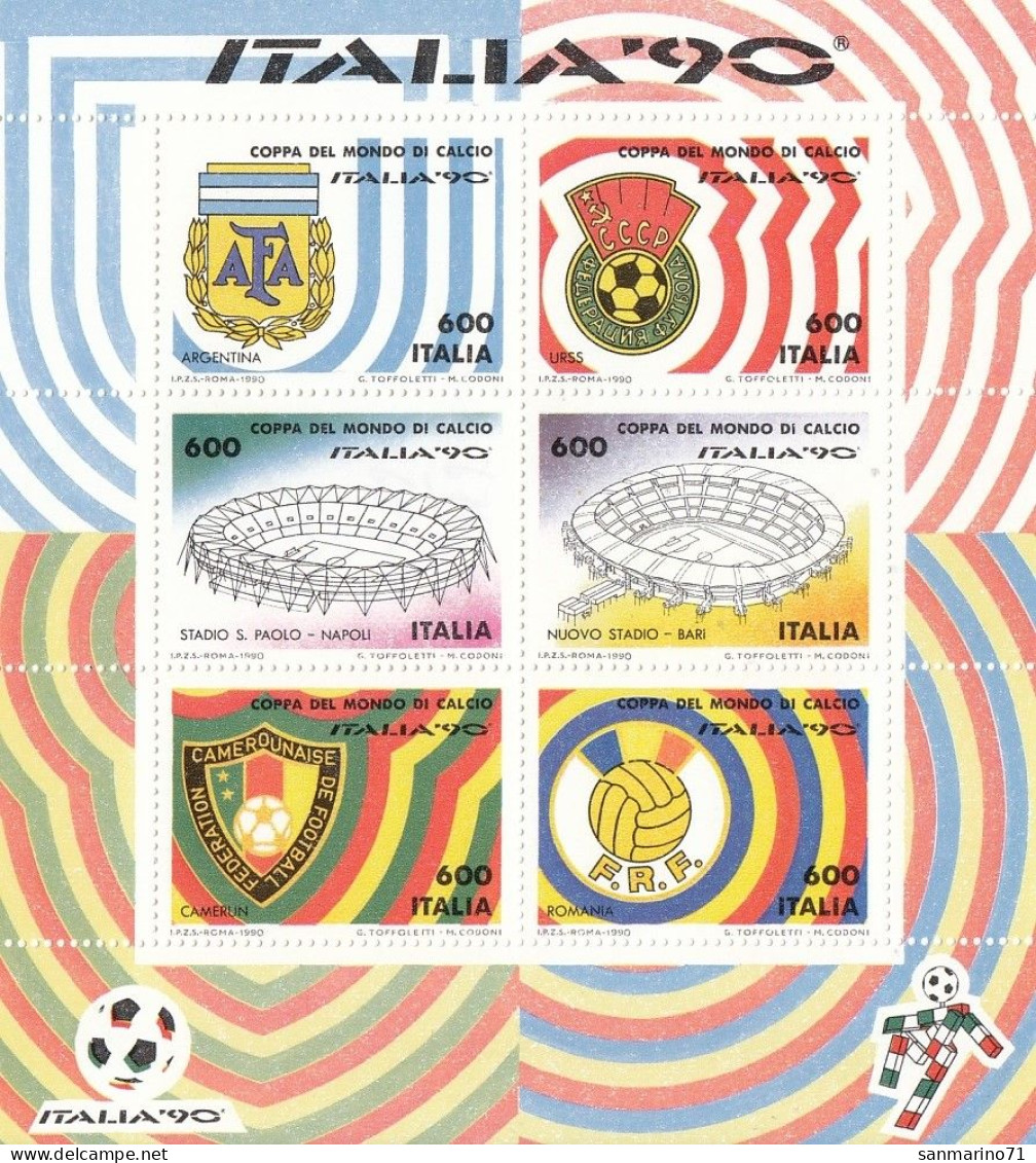 ITALY Block 4,unused - 1990 – Italia