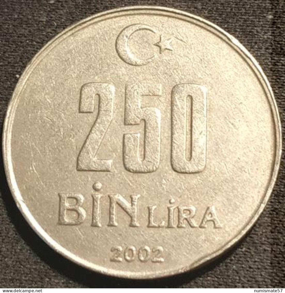 TURQUIE - TURKEY - 250 BIN LIRA 2002 - ( Mustafa Kemal Atatürk ) - KM 1137 - Turquie