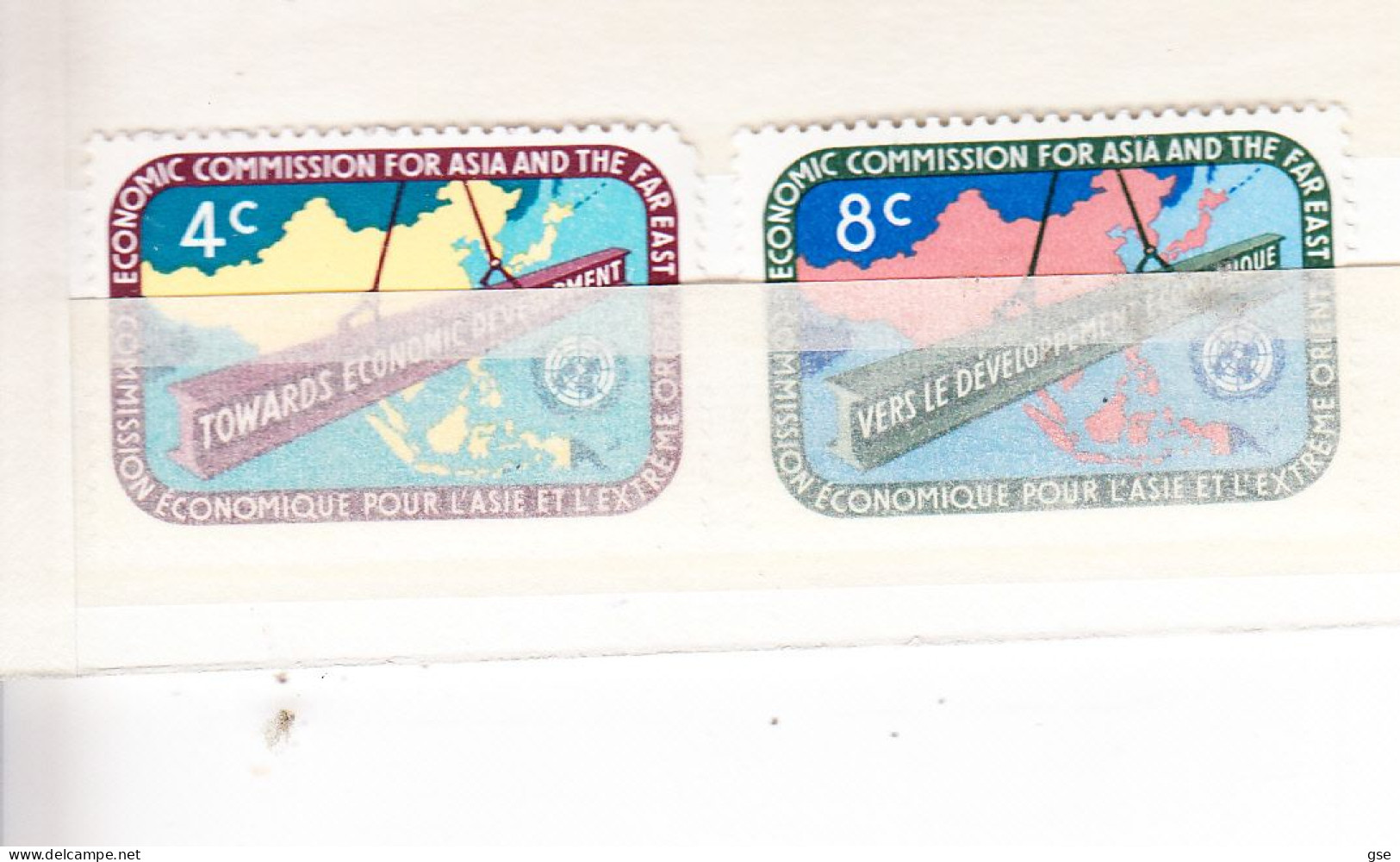 NAZIONI UNITE  1960 - Catalogo  76/7** -  Commissione - Unused Stamps