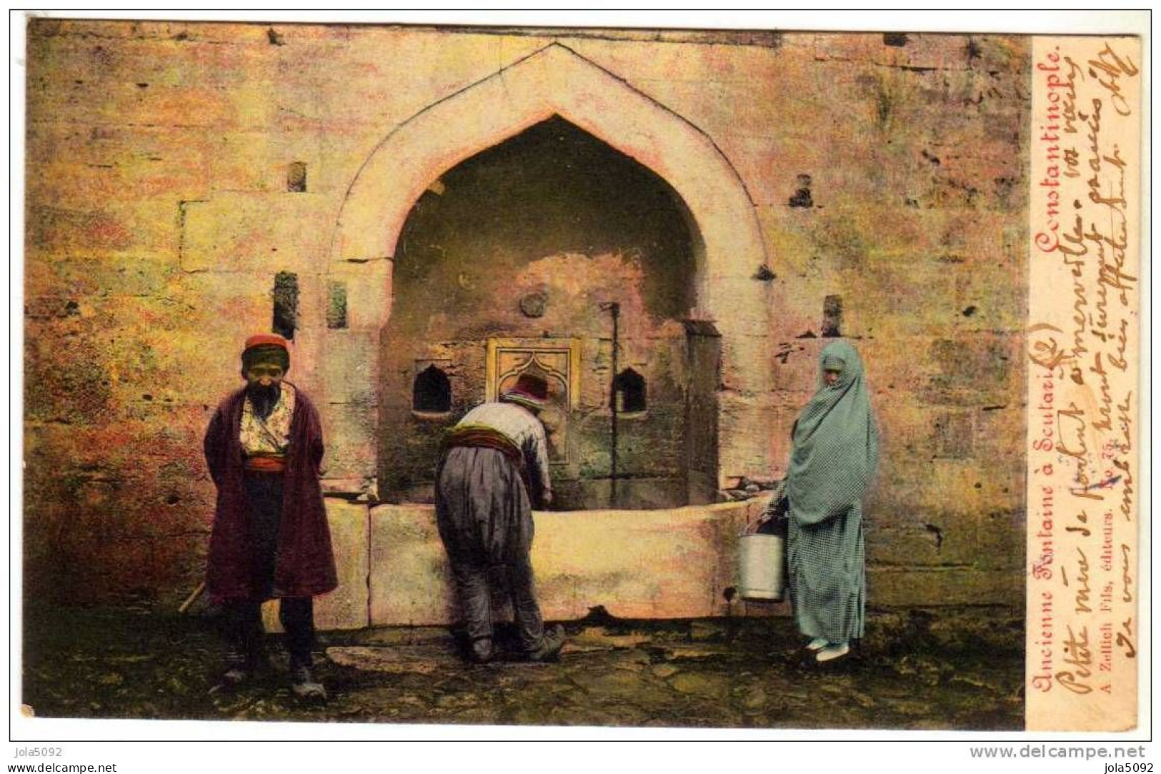 TURQUIE - CONSTANTINOPLE - Ancienne Fontaine à Scutari - Türkei