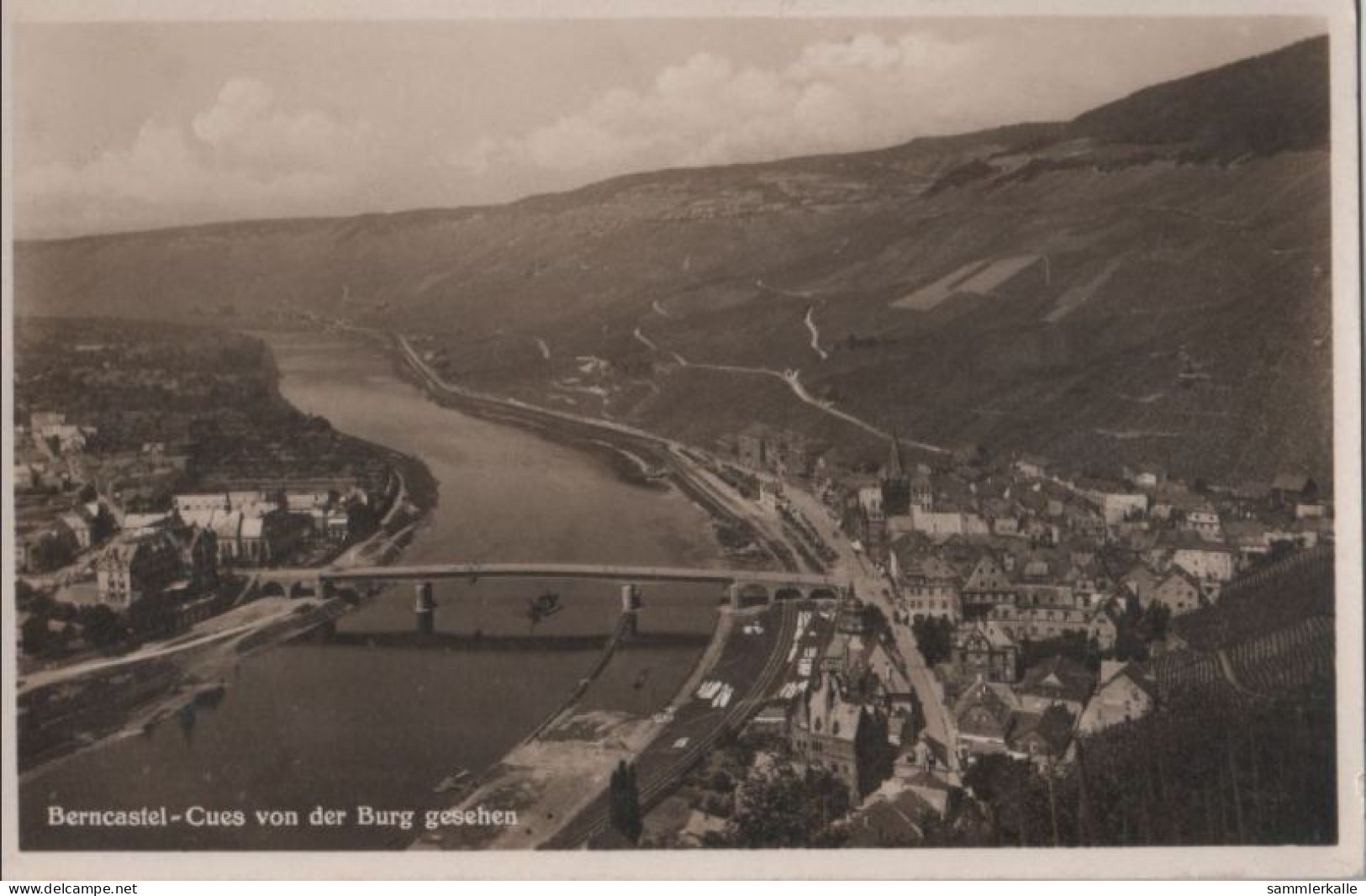 57939 - Bernkastel-Kues - Von Der Burg Gesehen - Ca. 1950 - Bernkastel-Kues