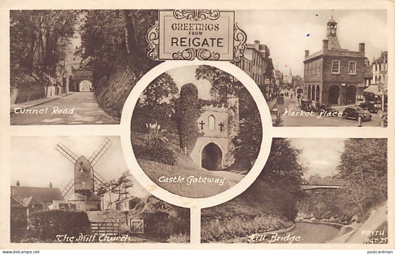 England - Sy - REIGATE Greetings - Surrey