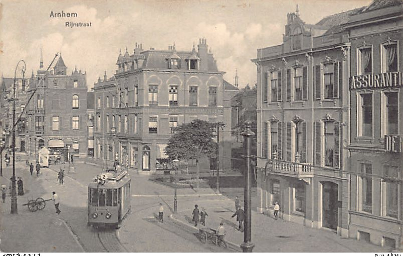 ARNHEM - Rijnstraat - Tram 2 - Uitg. Weenenk & Snel Arn. 119 - Arnhem