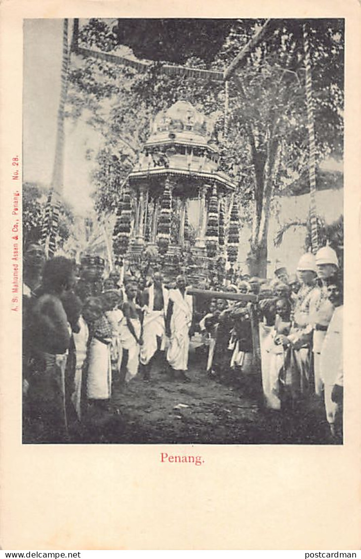 Malaysia - PENANG - Hindu Festival - Publ. A. S. Mahomed Assan & Co. 28 - Malaysia