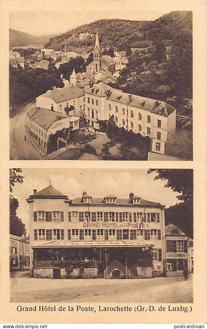 Luxembourg - LAROCHETTE - Grand Hôtel De La Poste - Ed. E. Hansen  - Fels