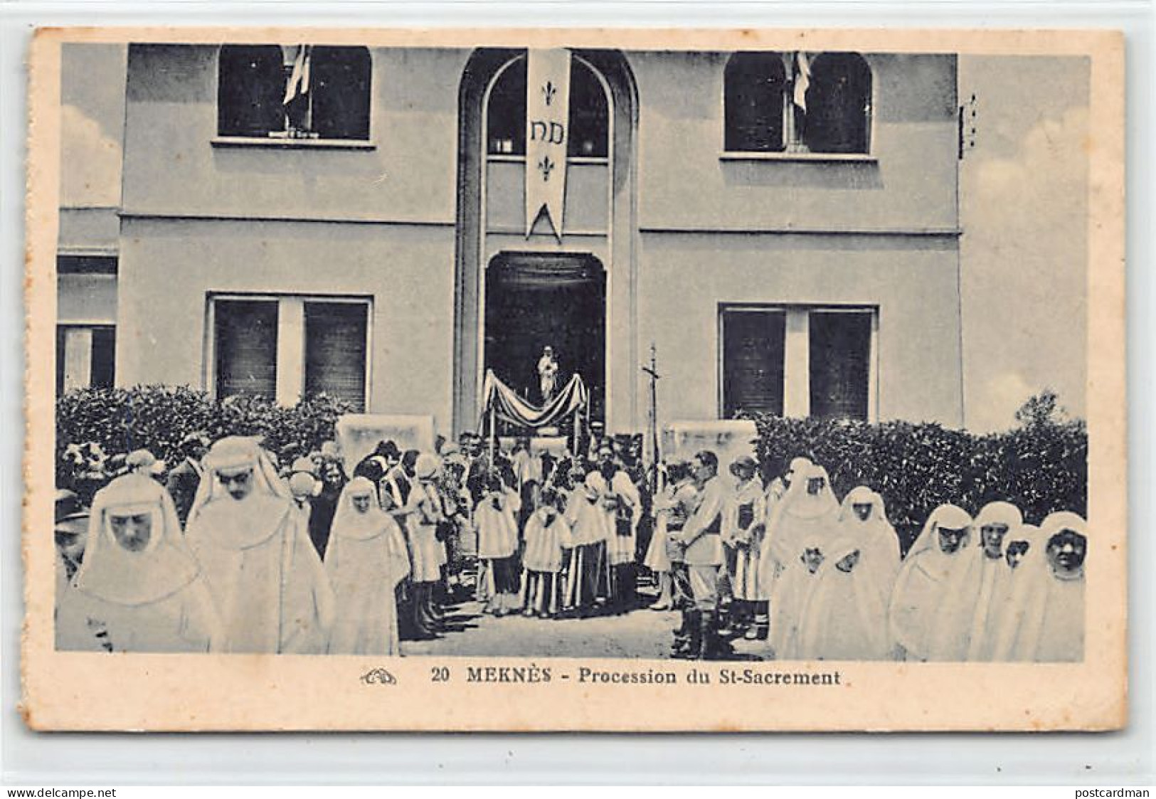 Maroc - MEKNÈS - Procession Du Saint-Sacrement - Ed. CAP 20 - Meknès