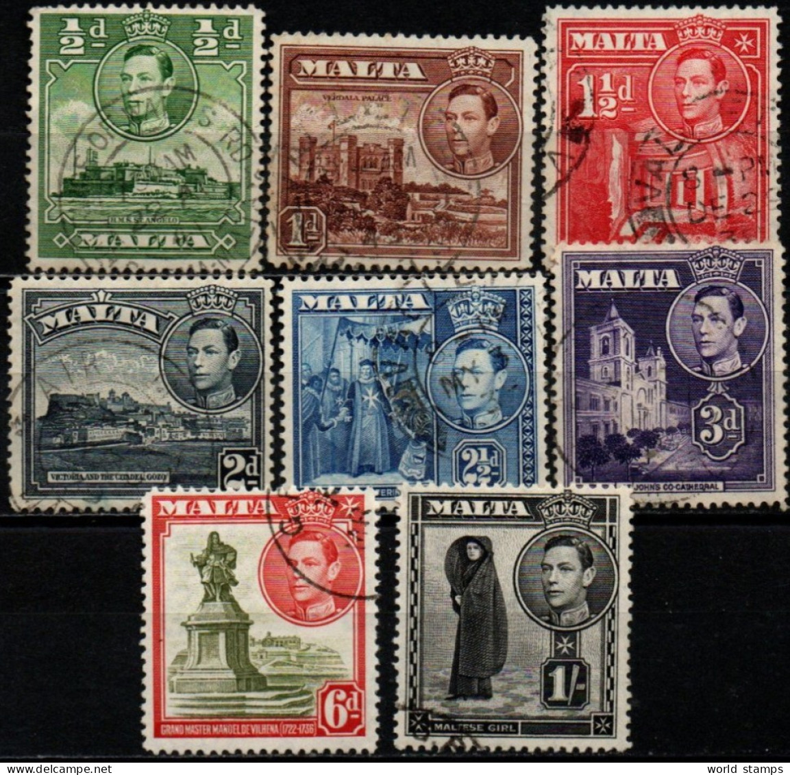 MALTE 1938 O - Malta (...-1964)