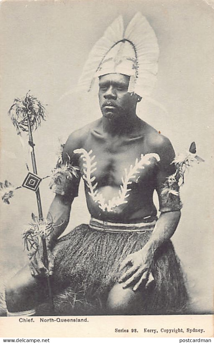 North-Queensland - Aboriginal Chief - Publ. Kerry Series 98. - Aborigines