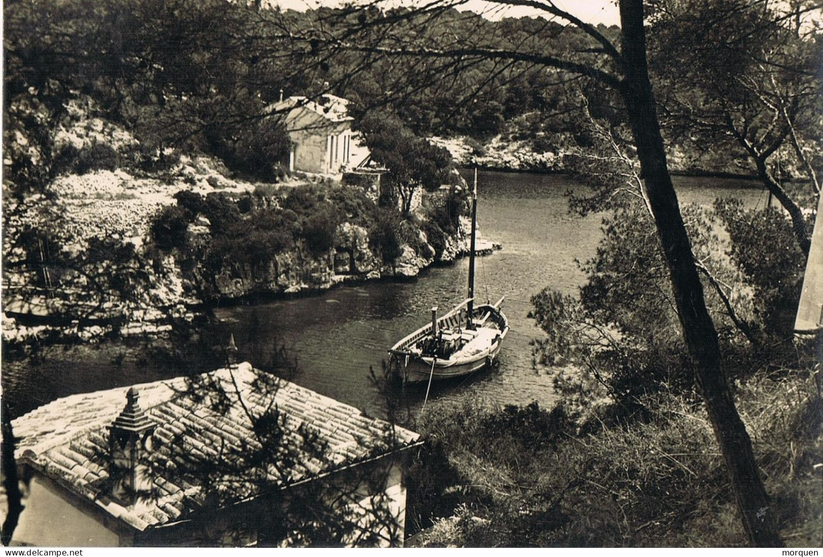 54707. Postal  SANTAÑY (Baleares) 1961. Vista De Cala Figuera De Mallorca - Brieven En Documenten