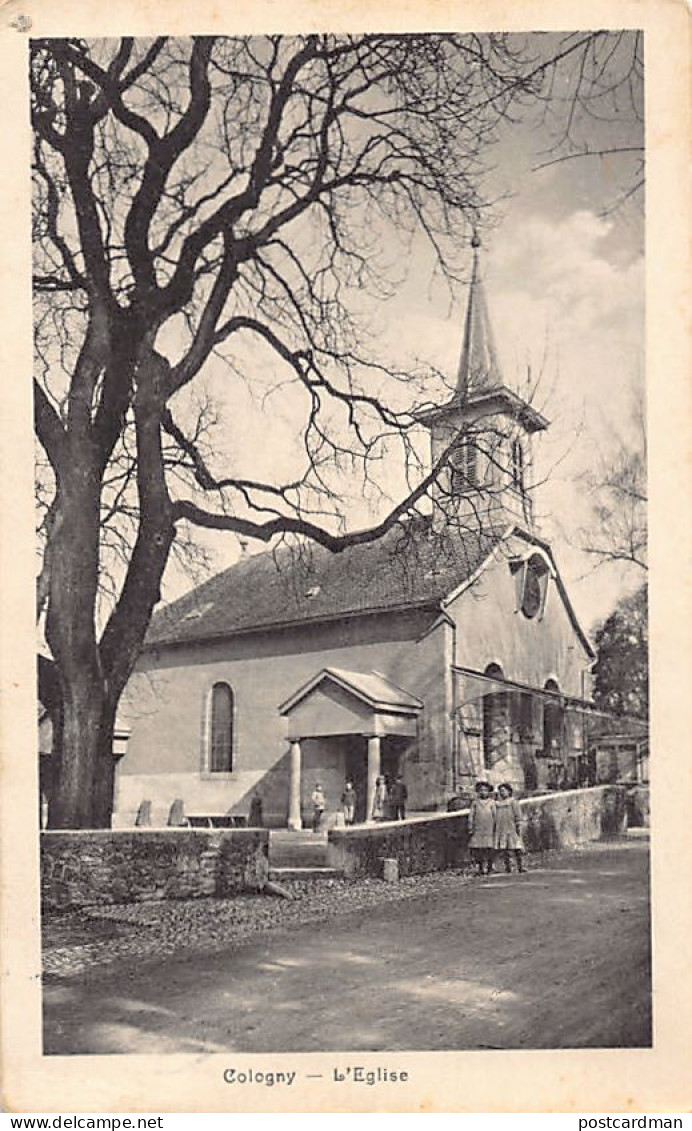 COLOGNY (GE) L'église - Ed. L. Vial  - Cologny
