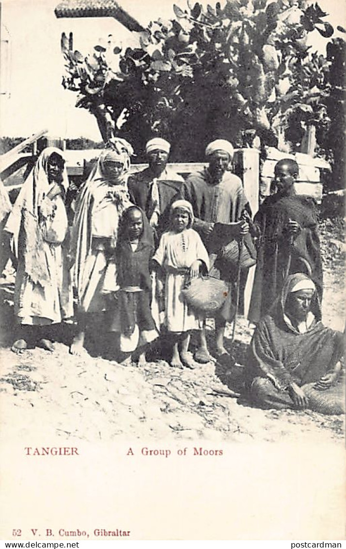 Maroc - TANGER Tangier - A Group Of Moors - Ed. V. B. Cumbo 52 - Tanger