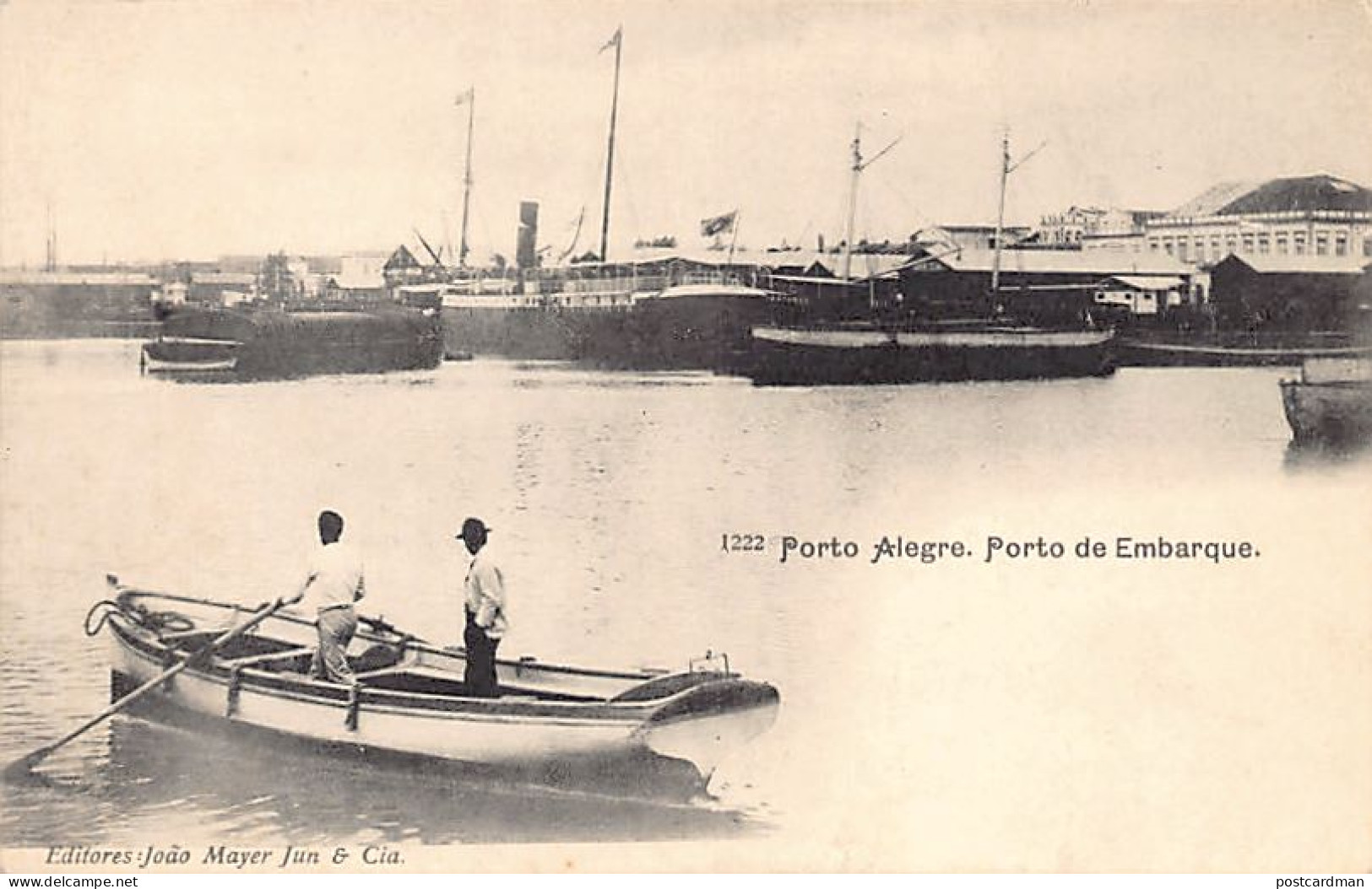 BRASIL Brazil - PORTO ALEGRE - Porto De Embarque - Ed. João Mayer Jun & Cia 1222 - Porto Alegre