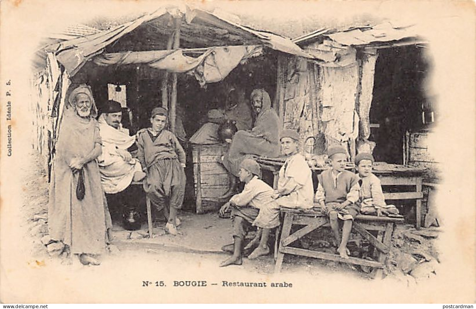 Algérie - BÉJAÏA Bougie - Restaurant Arabe - Ed. Collection Idéale P.S. 15 - Bejaia (Bougie)