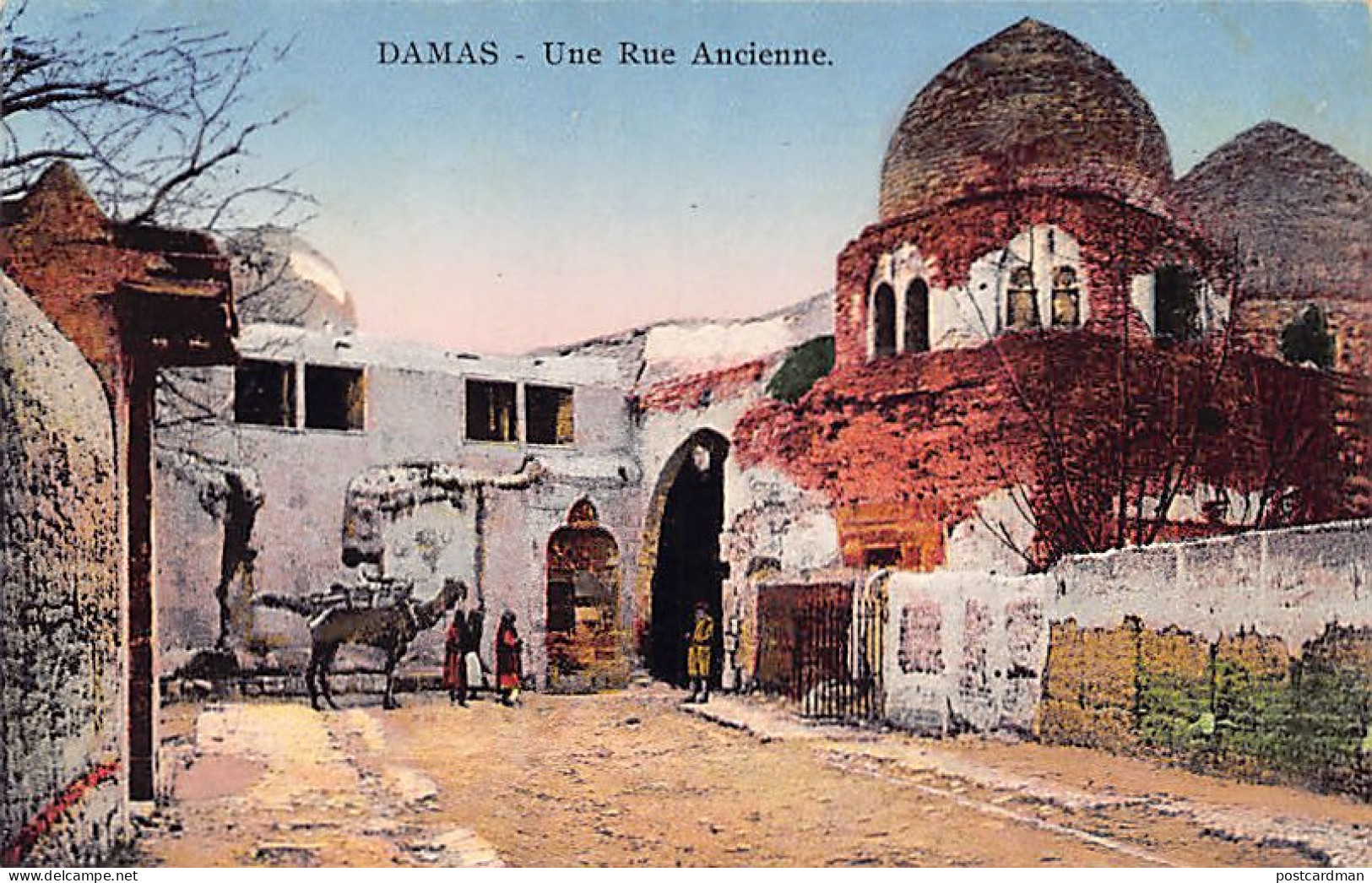 Syria - DAMASCUS - An Old Street - Publ. Sarrafian Bros. 32CD - Syrien
