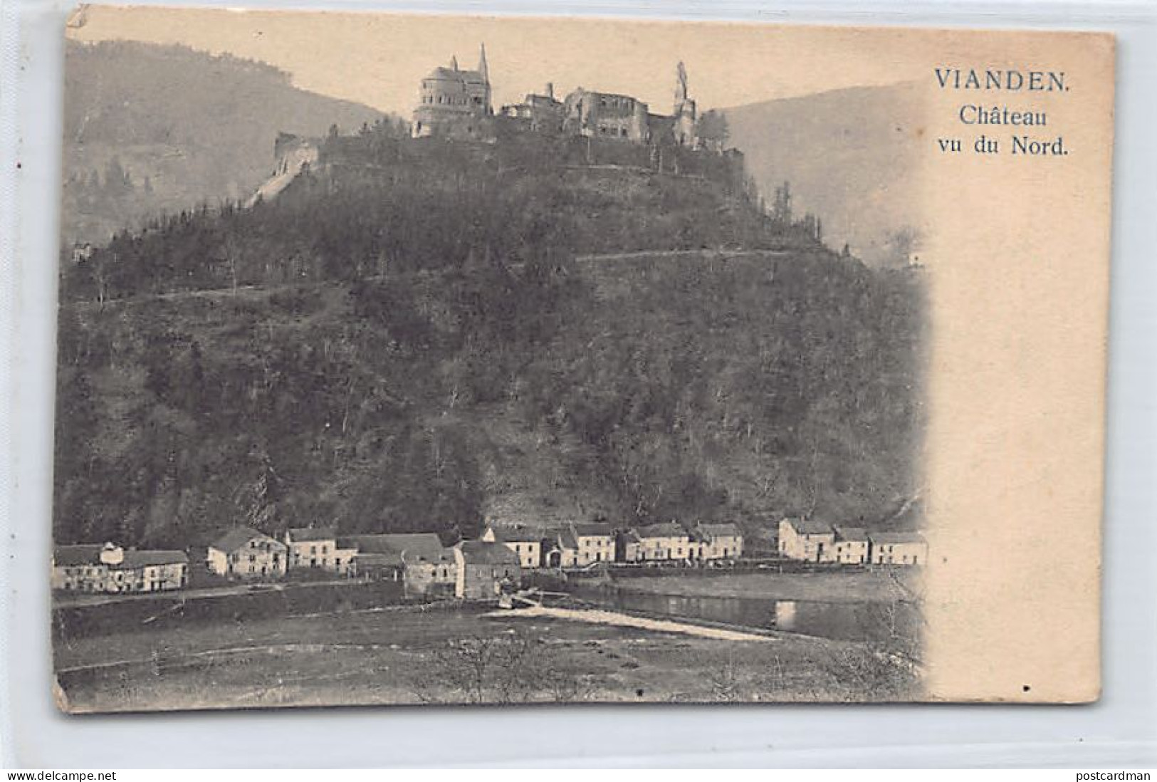 Luxembourg - VIANDEN - Château Vu Du Nord - Ed. N. Schumacher 1 - Vianden
