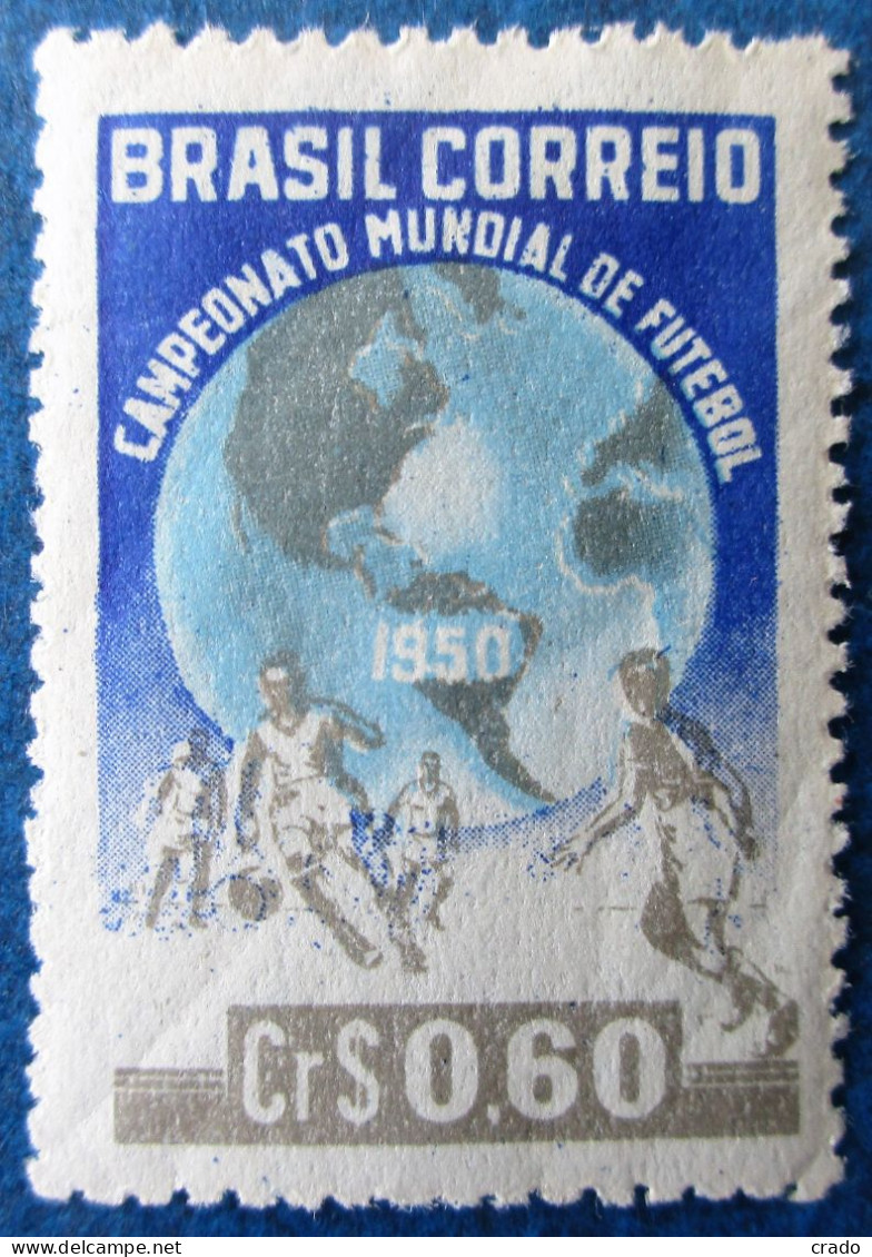 Timbre Neuf ** Du Brésil Mondial De Football 1950 - Unused Stamps