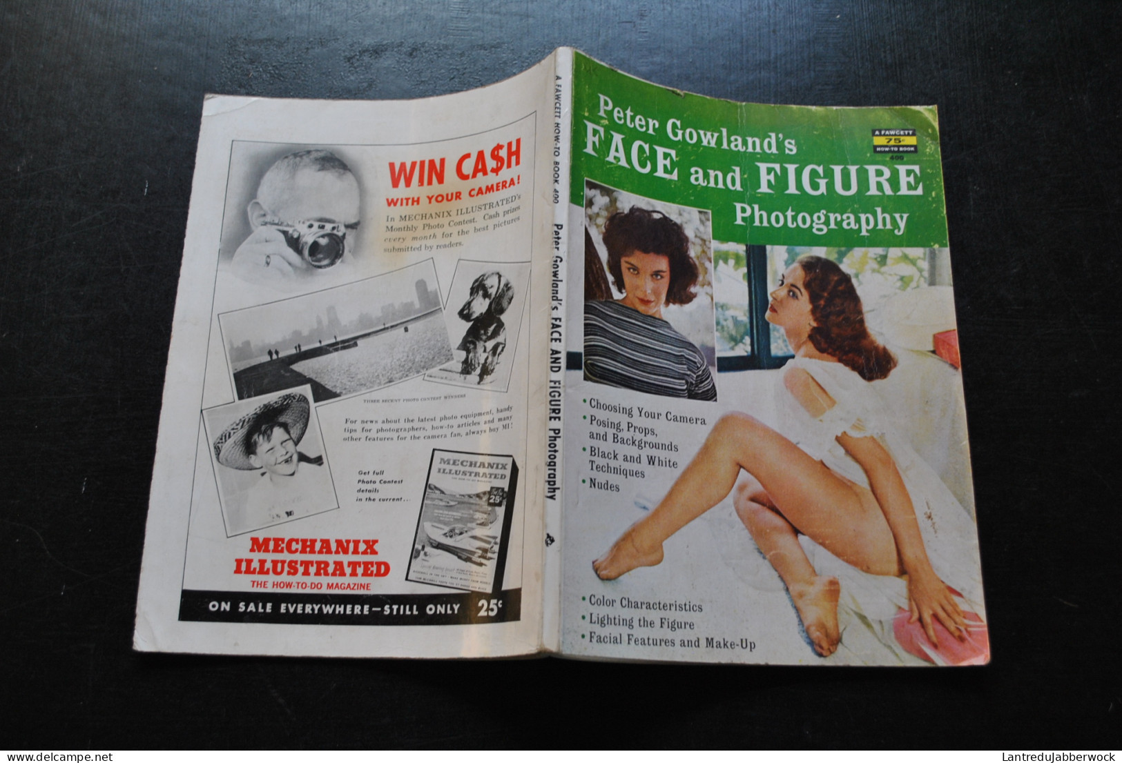 Peter Gowland's FACE And FIGURE A FAWCETT HOW-TO BOOK N° 400 Photography Photo Photographie Nudes Posing - Fotografie