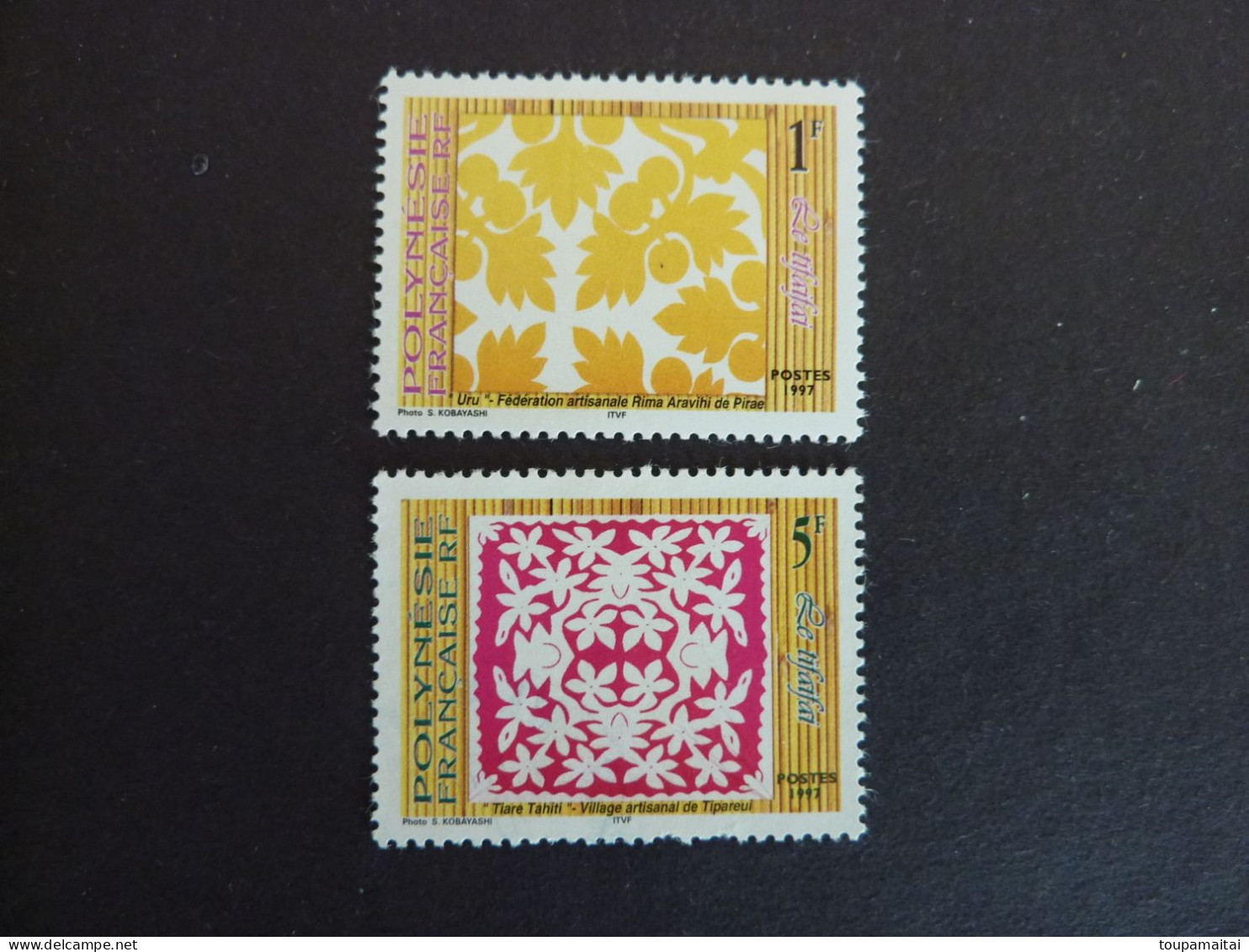POLYNESIE FRANCAISE, Année 1997, YT N° 528 Et 529 Neufs MNH**. - Unused Stamps