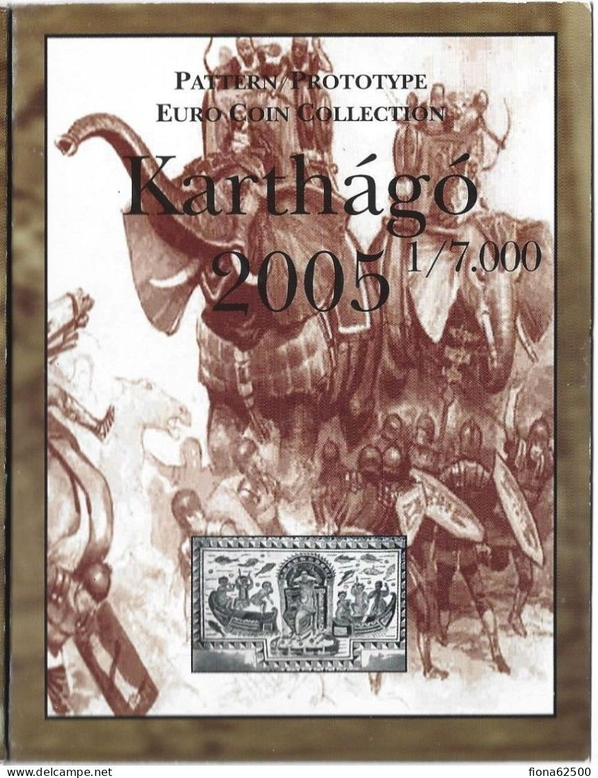 SERIE € ESSAIS 2005 . KARTHAGO . - Privatentwürfe