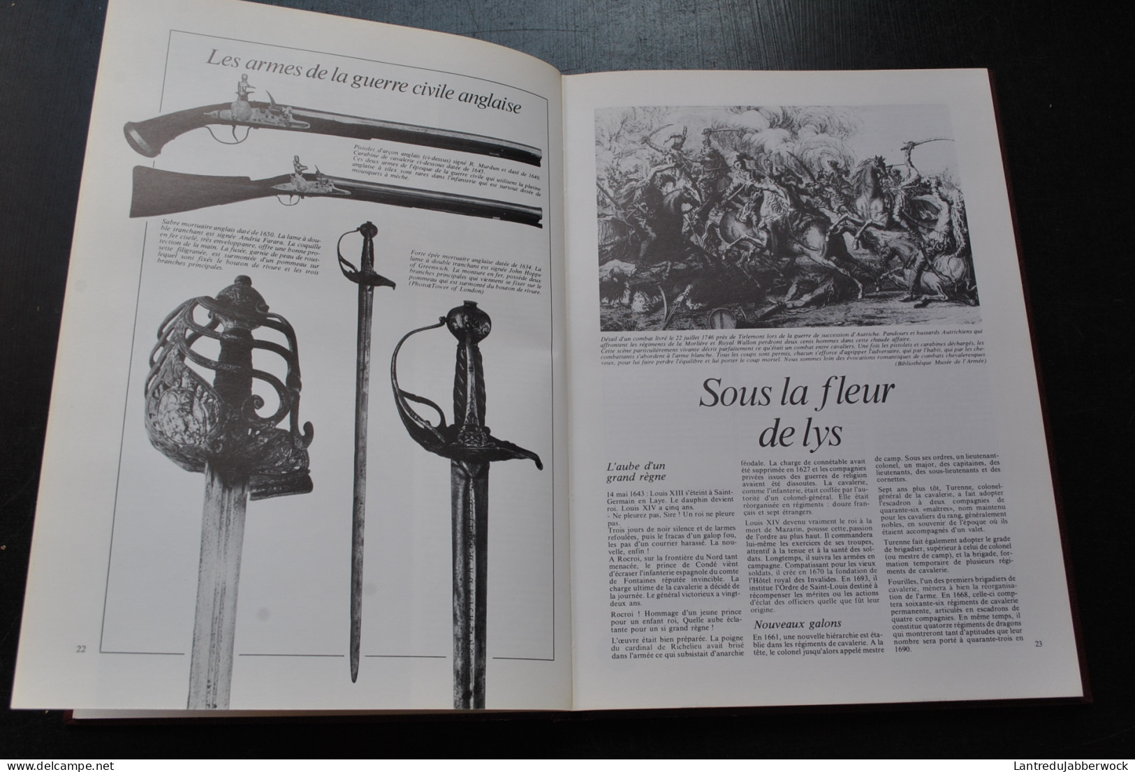 Dominique VENNER Les Armes De Cavalerie Collection Armes Et Uniformes 1977 - Cavaliers Guerre Batailles - Francés