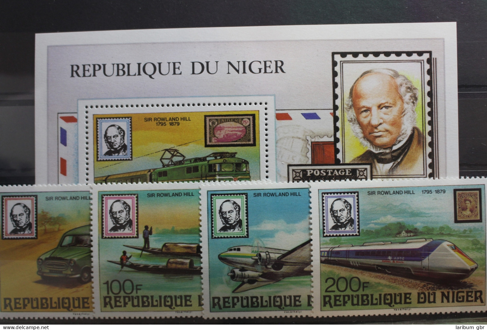 Niger 662-665, Block 23 Mit 666 Postfrisch #SN485 - Niger (1960-...)