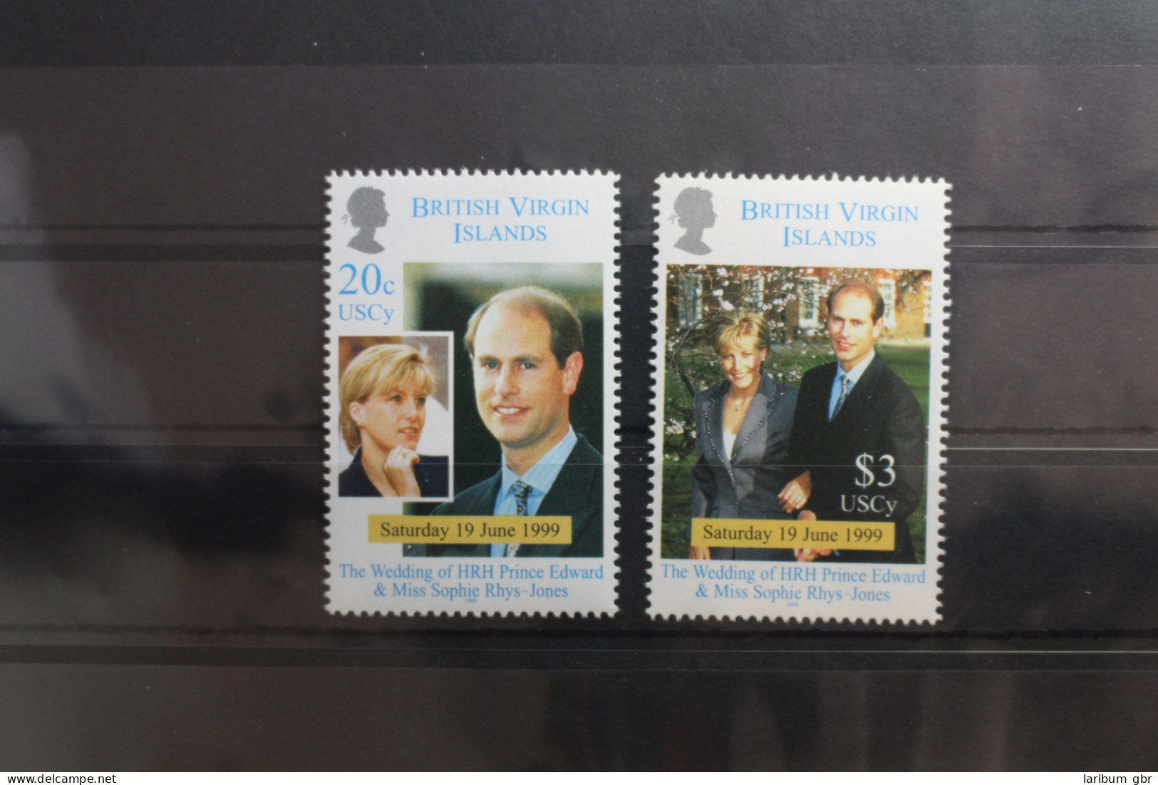 Jungferninseln 959-960 Postfrisch #SN451 - Iles Vièrges Britanniques