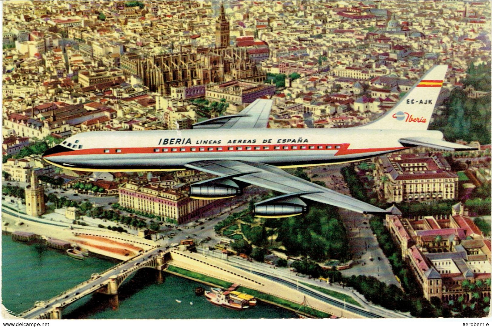 IBERIA - Douglas DC-8-50 (airline Issue) - 1946-....: Era Moderna