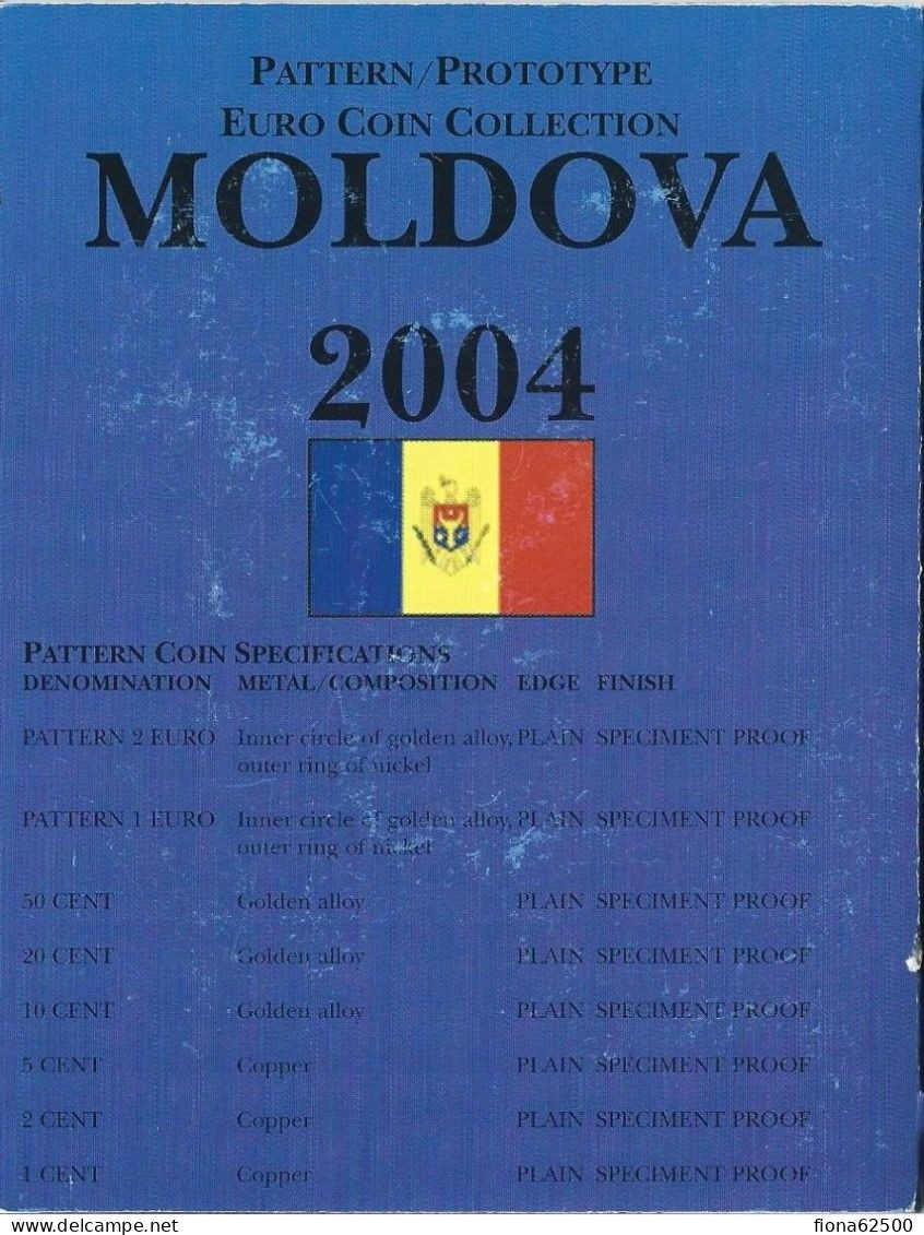 SERIE € ESSAIS 2004 . MOLDAVIE . - Privatentwürfe