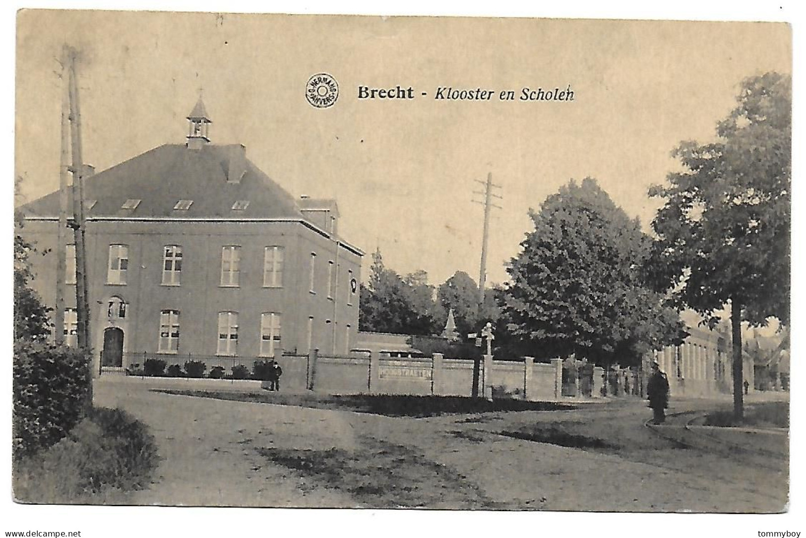 CPA Brecht, Klooster En Scholen - Brecht