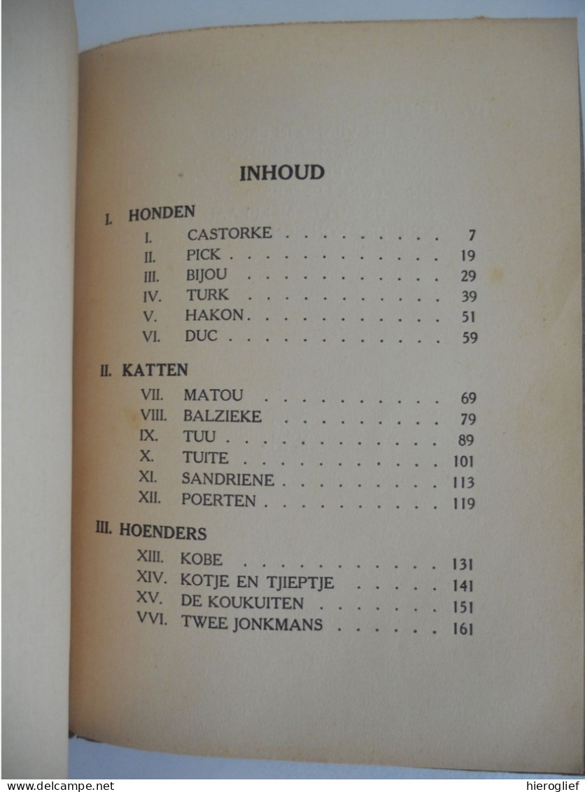 Grepen Uit Het Dierenleven II Door Edward Vermeulen = Warden Oom ° Beselare Zonnebeke + Hooglede Gits / Stavele De Carne - Literatura