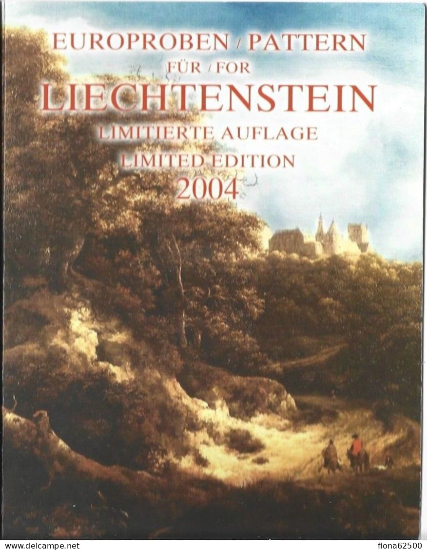 SERIE € ESSAIS 2004 . LIECHTENSTEIN . - Privatentwürfe