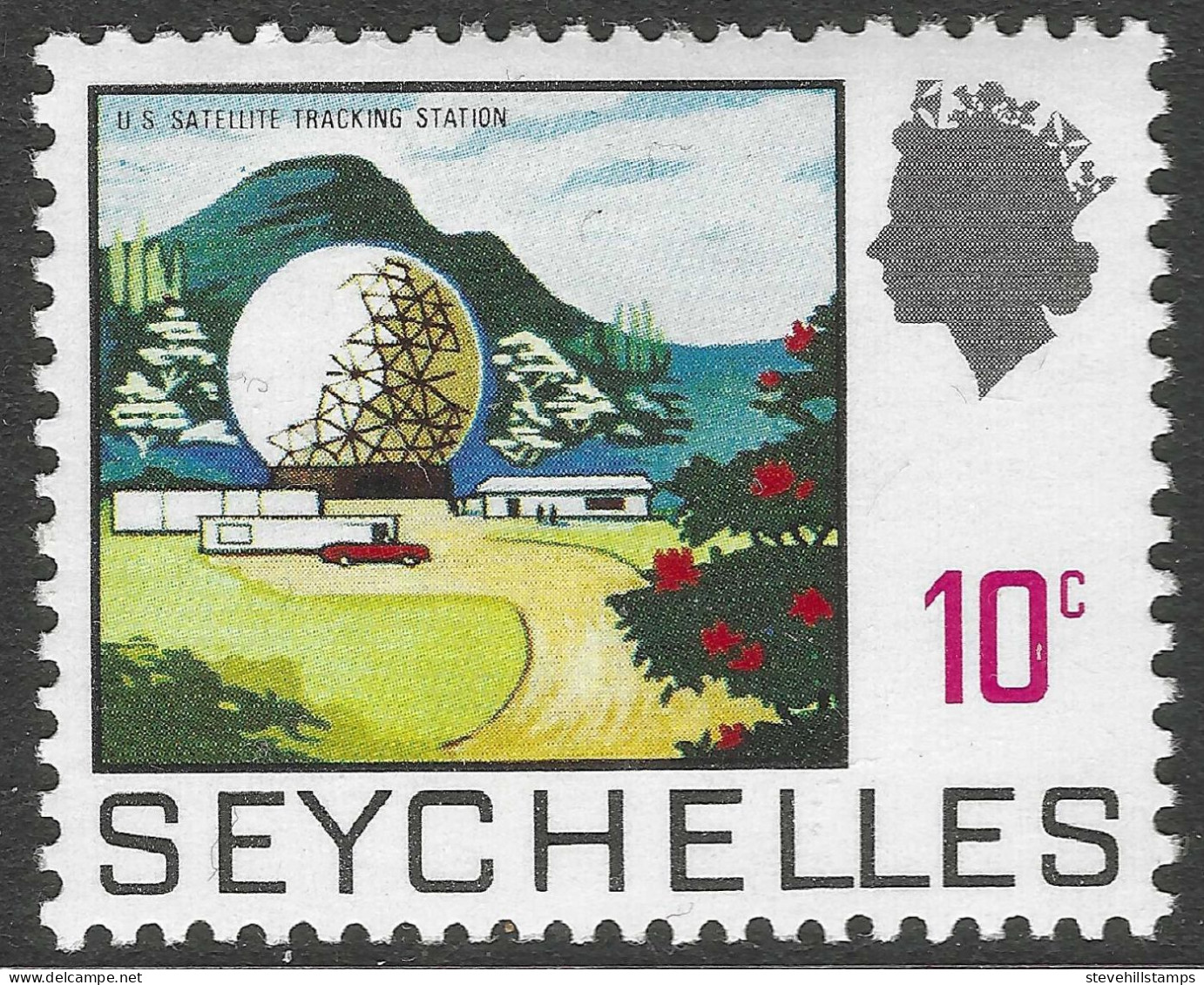 Seychelles. 1969-75 QEII. 10c MH. SG 263. M4011 - Seychellen (...-1976)