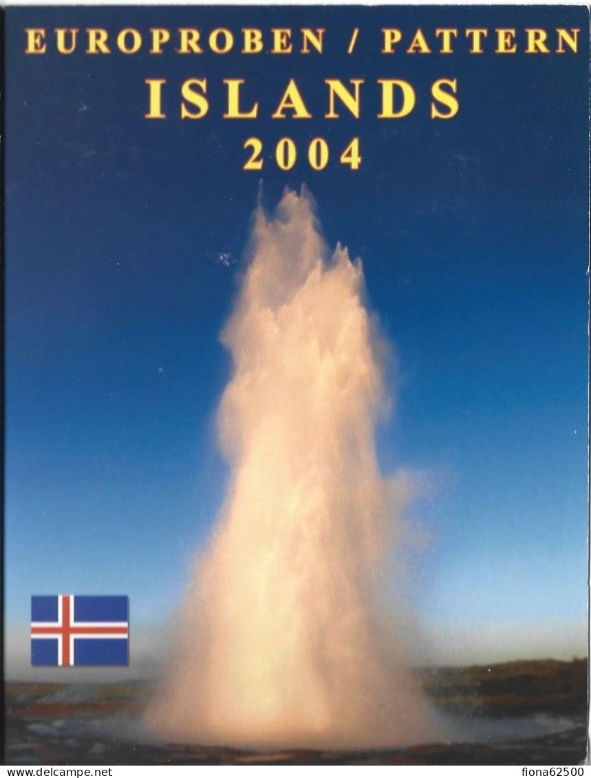 SERIE € ESSAIS 2004 . ISLANDS. - Privatentwürfe