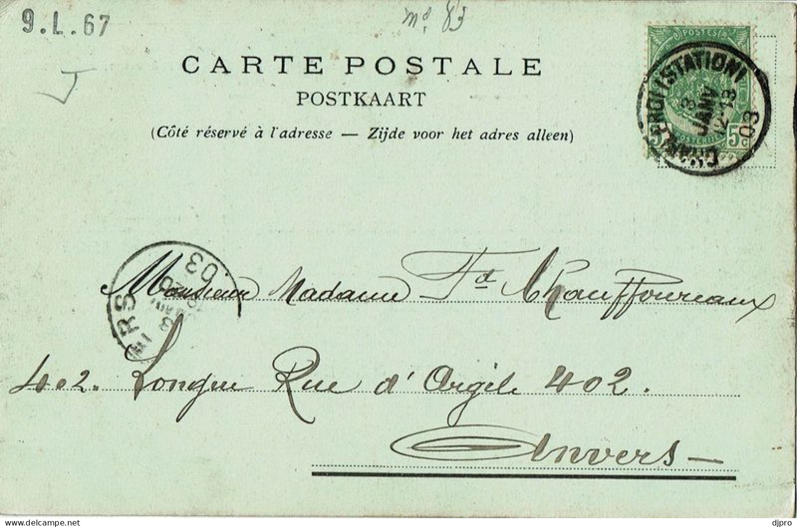 Telegramme   1903 - Télégrammes