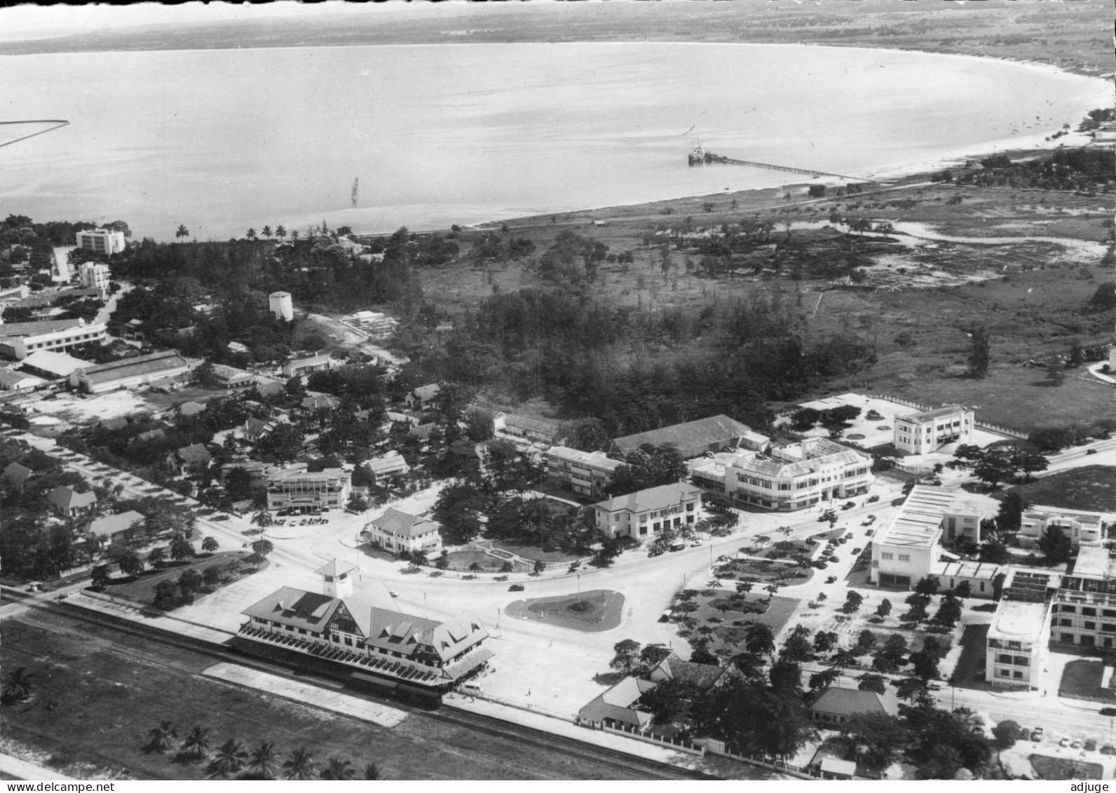 CPSM  GF CONGO - POINTE-NOIRE - Vue Aérienne  Ann.1950 - Les Résidences* Photo Verbelke *N° 62 - Brazzaville