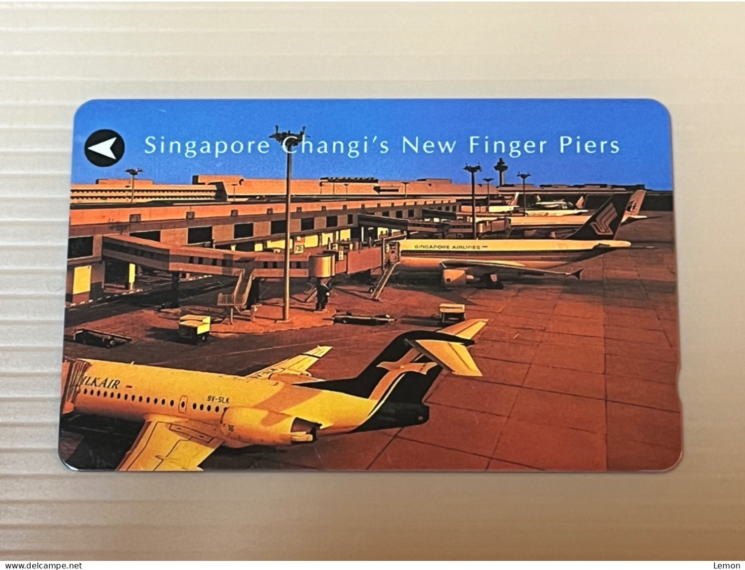 Mint Singapore Telecom Singtel GPT Phonecard, Changi Airport New Finger Piers, Set Of 1 Mint Card - Singapour