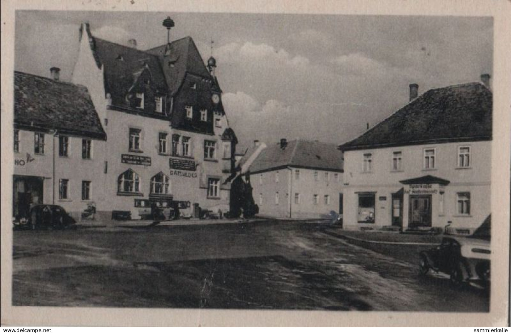 69104 - Bad Klosterlausnitz - Markt Mit Rathaus - 1953 - Bad Klosterlausnitz