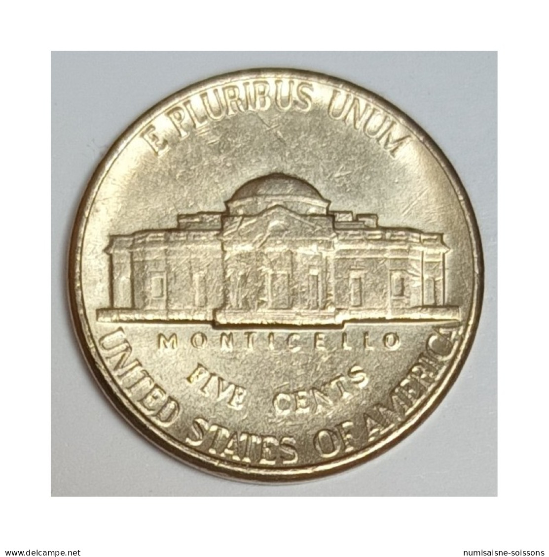 ETATS UNIS - KM A192 - 5 CENTS 1992 D - Denver - Thomas Jefferson - TTB - Sonstige & Ohne Zuordnung